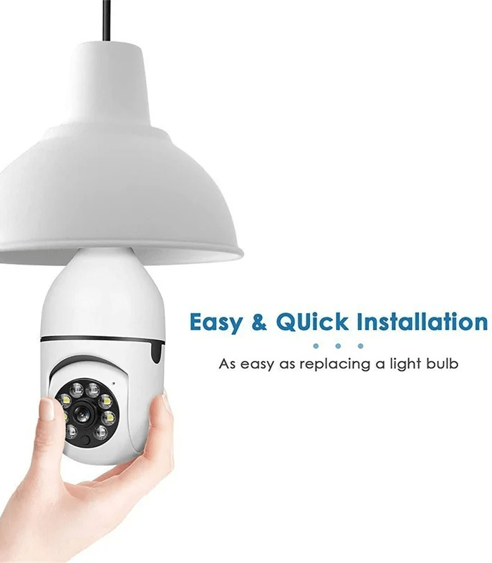 Bulb Camera 1080P IP CCTV Cameras